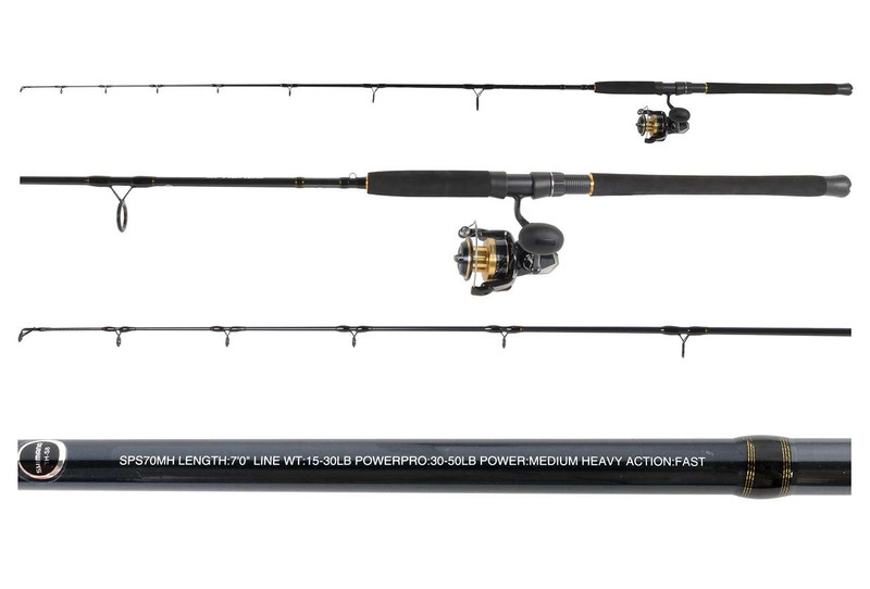 Shimano Medium Heavy Power Fishing Rod & Reel Combos for