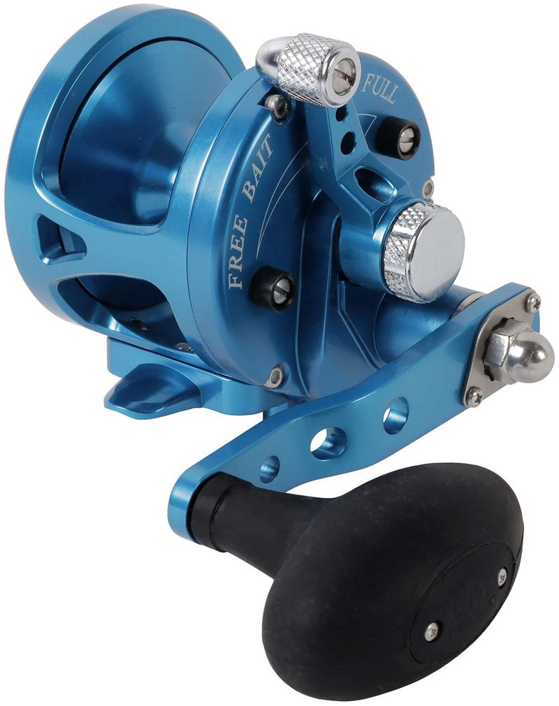 Avet MXJ 5.8 G2 Single Speed Reel Blue No Glide Plate