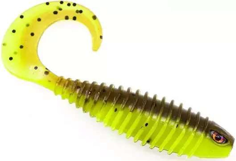 Chasebaits Curly Bait - 3in - Sticky Brisket