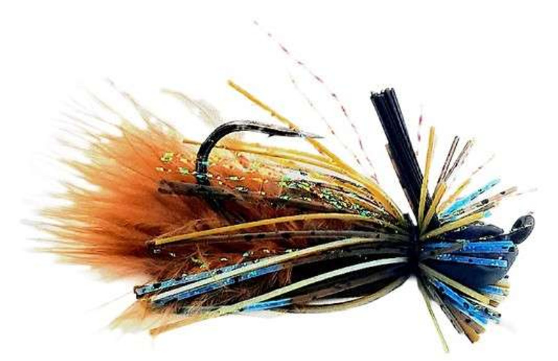 Beast Coast Hustler Hybrid Finesse Jig 1/4 oz / Bruised