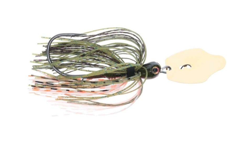 Strike King Thunder Cricket Gold Vibrating Swim Jig 3/8oz Sexy Shad