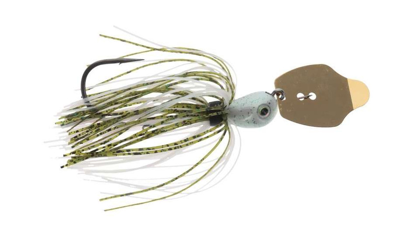 Strike King Thunder Cricket Vibrating Jig - Gold Blade - 3/8oz - OS