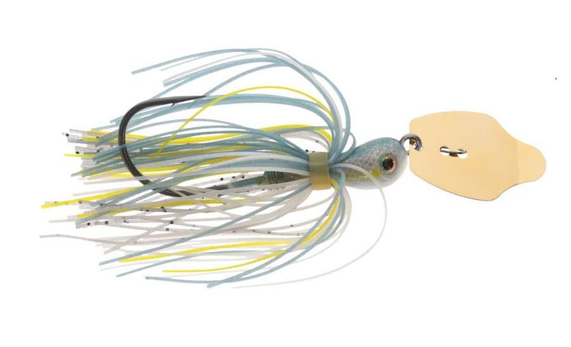 Strike King Thunder Cricket Vibrating Jig - Gold Blade - 3/8oz - SS