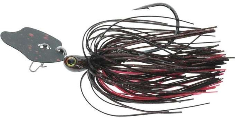 Strike King Thdr Cricket Vib. Jig - Tgstn - 1/2oz - BW - TackleDirect