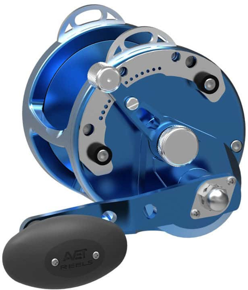 Avet HXW 5/2 RAPTOR Two-Speed Lever Drag Casting Reel Blue