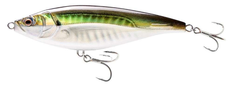 Nomad Design Madscad - 95mm - Olive Back Shad - TackleDirect