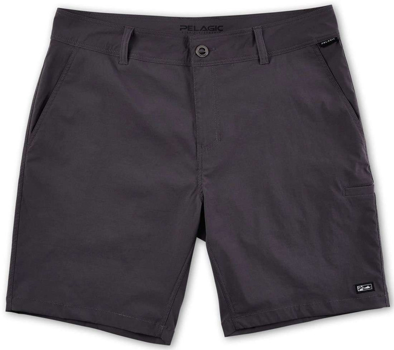 Pelagic Shortfin Hybrid Shorts - Graphite - 34 - TackleDirect