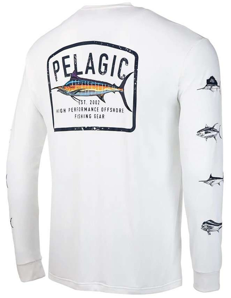 Pelagic Aquatek Game Fish Sailfish SS - Wh - TackleDirect