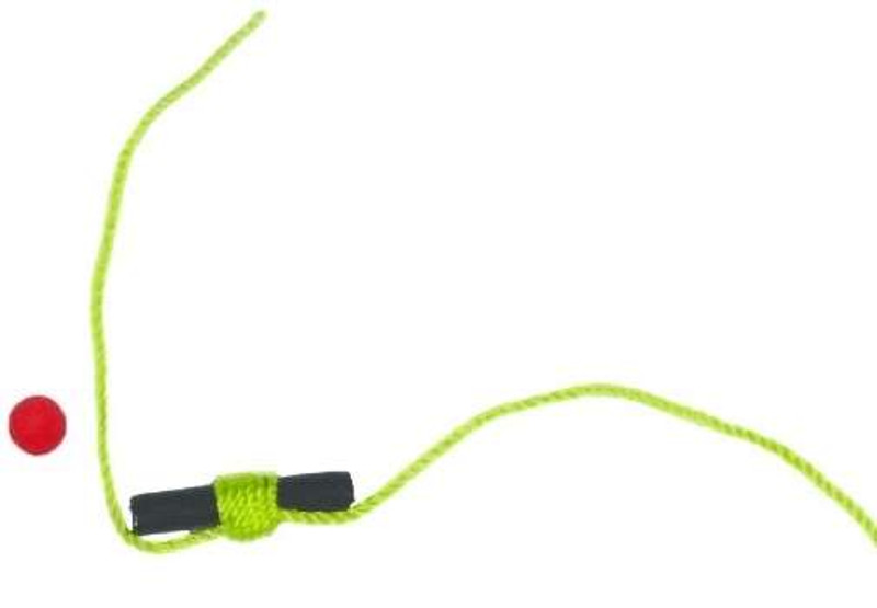 Eagle Claw Bobber Stop String Knots with Bead - Angler's