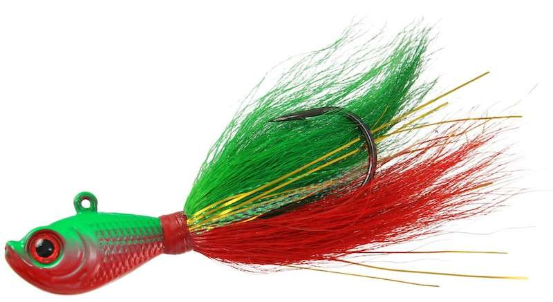 Jigging World Premium Bucktail V2 Jig 1.5oz Pink Shine