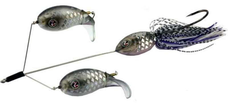 River2Sea Double Plopper Buzzbait Lure - Terminator