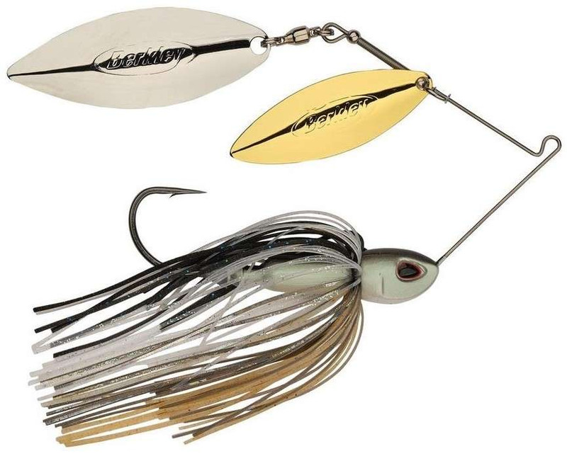 Berkley Power Blade Compact C/C Spinnerbait - 3/8oz - Shad Spawn