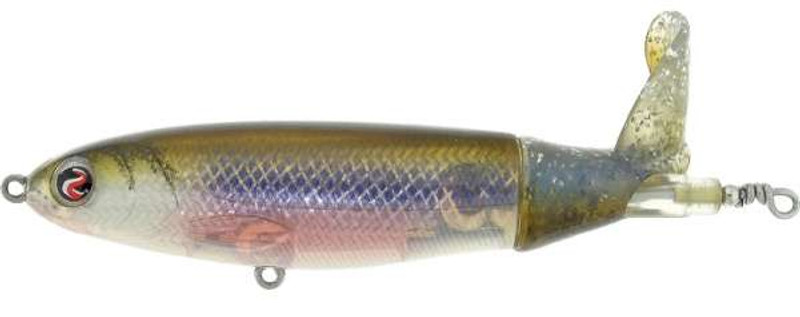 Proberos Whopper Plopper Fishing Lure with Floating Rotating Tail -  Topwater Freshwater and Saltwater Lures for Carp, Bass, Pike in  0.4oz/0.56oz & 3.14/3.66in