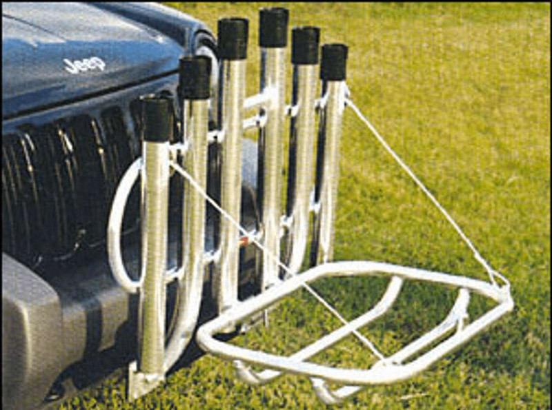 Finally - a front bumper fishing rod holder