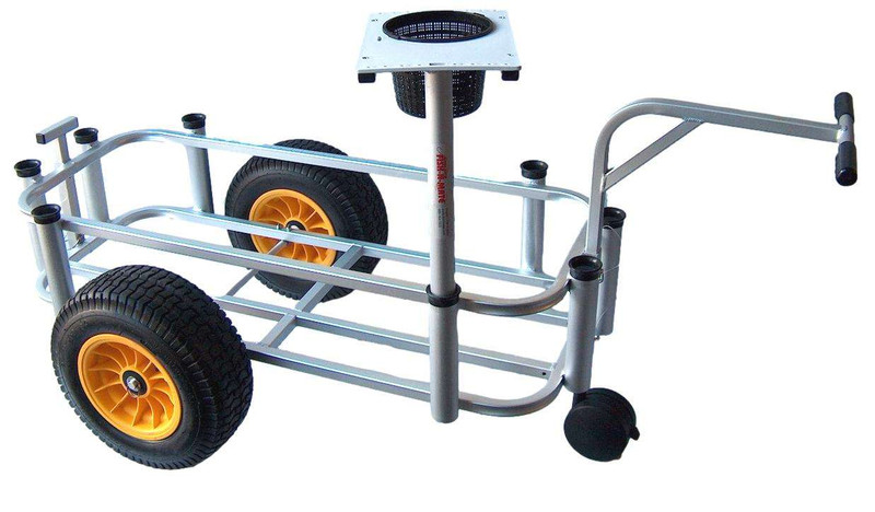 Fish-N-Mate 433 Large Surf and Pier Cart w/Front Wheel - TackleDirect