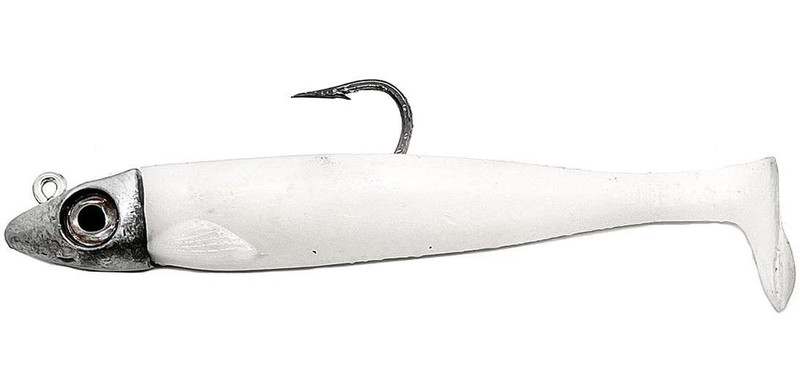 Joebaggs Freedom Shad - 3oz - White - TackleDirect