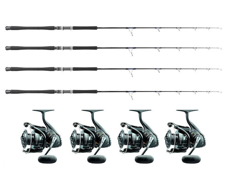 Daiwa Eliminator 8000 / TackleDirect TDSSJ561H Spinning Combo Package -  TackleDirect