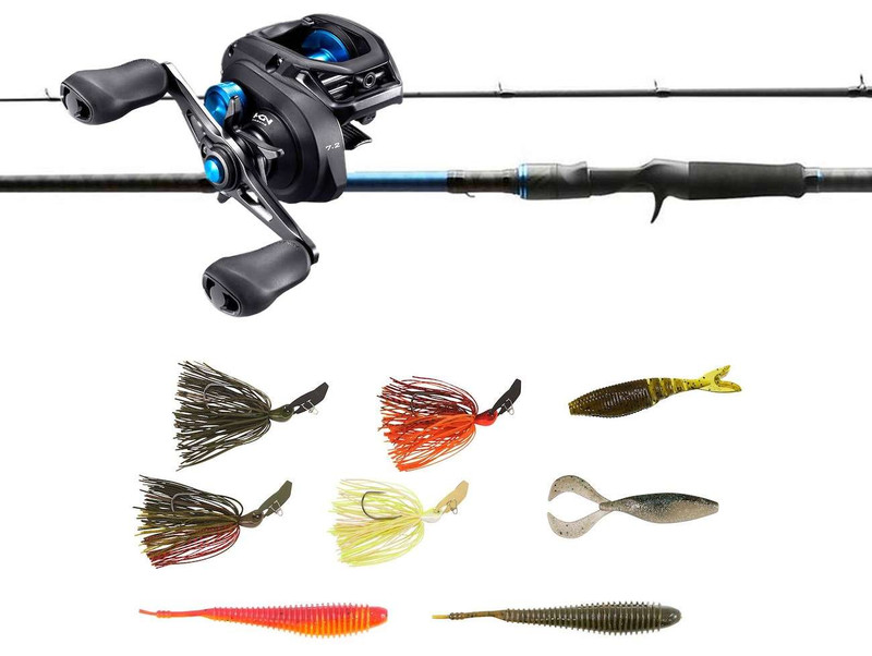 Freshwater Rod and Reel Baitcaster Combos - TackleDirect