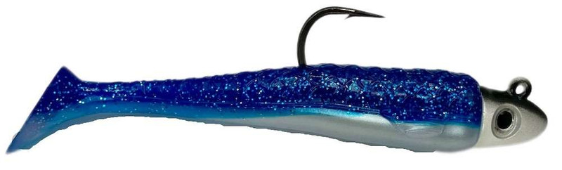 RonZ Z-Fin Orig. Series Rigged Paddletail 5in 1.5oz - TackleDirect