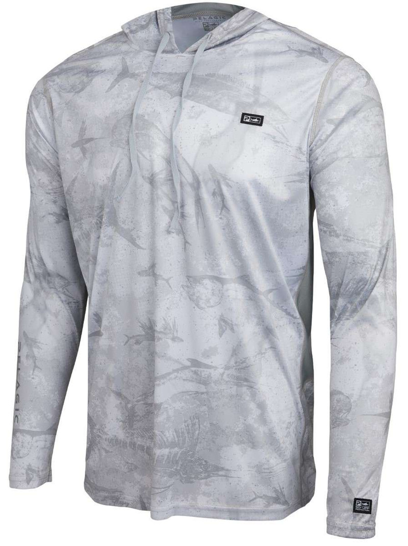 Pelagic Vaportek Hooded Fishing Shirt - OSLG - XXL - TackleDirect