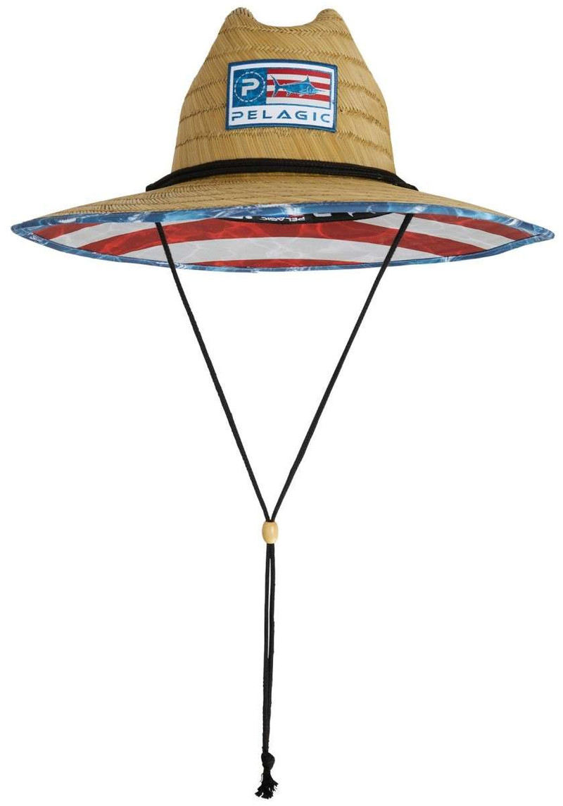 Pelagic Baja Straw Fishing Hats - TackleDirect