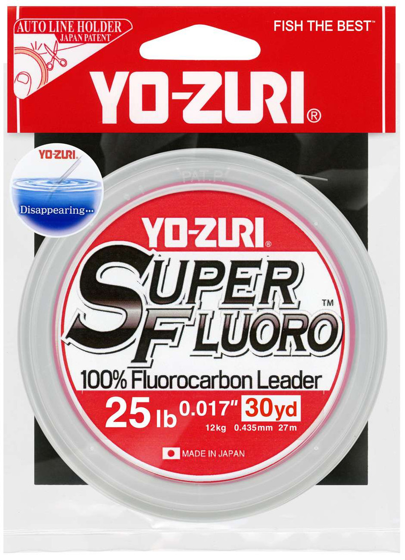 Yo-Zuri SuperFluoro Leader 25lbs 30yds - TackleDirect