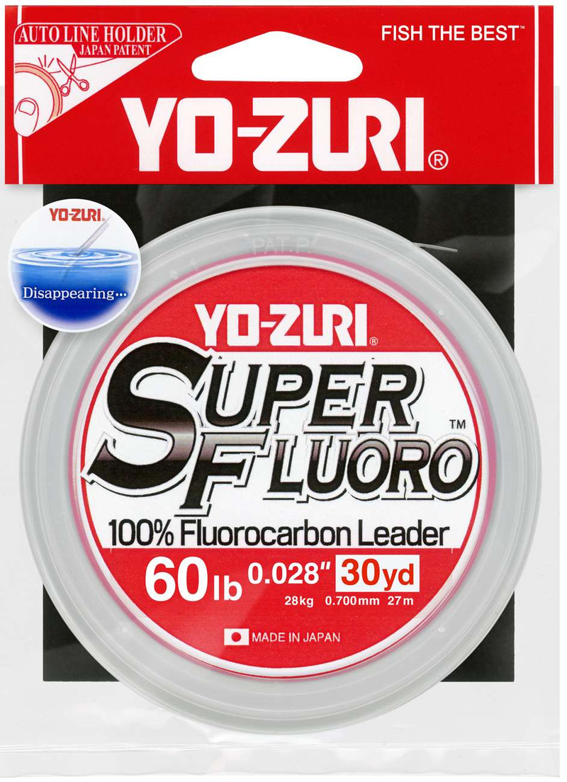 Yo-Zuri SuperFluoro Leader 60lbs 30yds - TackleDirect