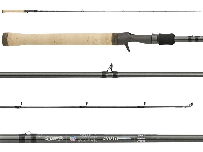 St. Croix Avid Series Casting Rods - TackleDirect