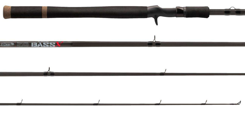 St. Croix Bass X Casting Rods 7'10 Extra Heavy | BACX710XHF