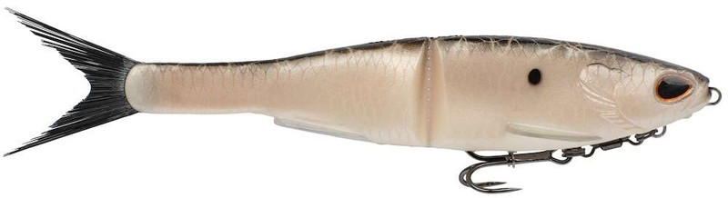 Berkley Nessie Soft Glide Bait - 5in - Burnt Bone - TackleDirect