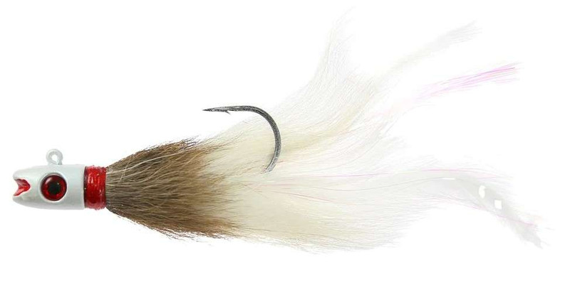 Jigging World Premium Bucktail V2 Jig 1.5oz Pink Shine