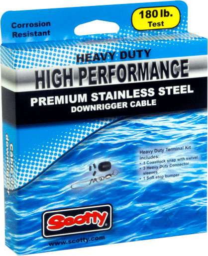 Scotty HighPerformance Stainless Downrigger Cables TackleDirect