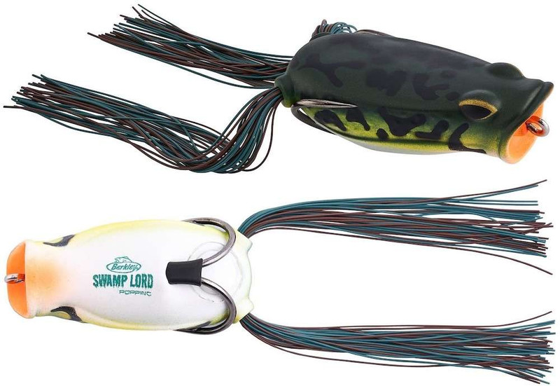 Berkley Swamp Lord Hollow Body Popping Frogs - TackleDirect