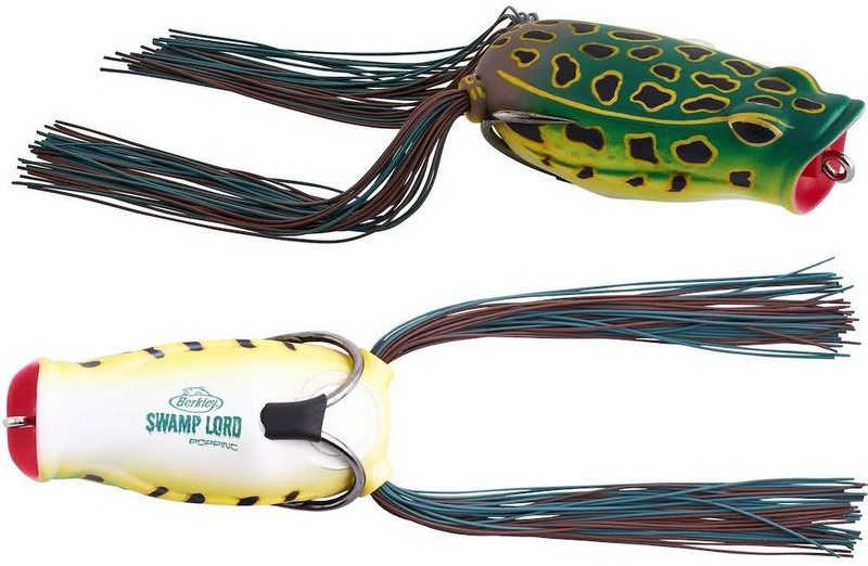 Berkley Swamp Lord Hollow Body Popping Frogs - TackleDirect