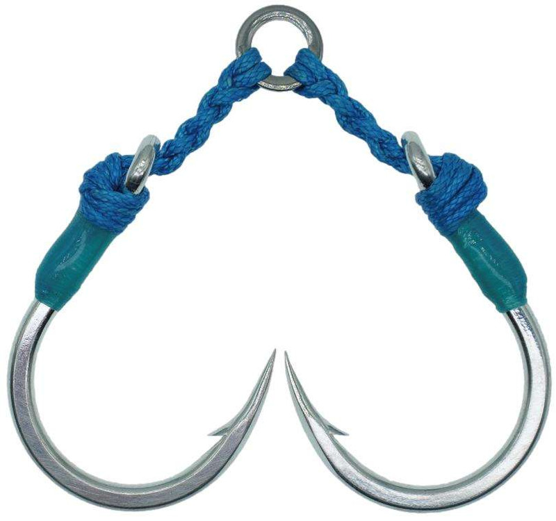 BKK Plugging Double HD Assist Hook - 8/0 - 2pk - TackleDirect