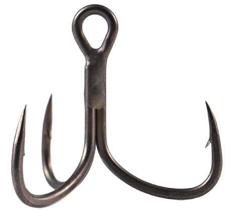 BKK Spear EWG-71 SS EWG Treble Hook - #1 - 6 Pack - TackleDirect