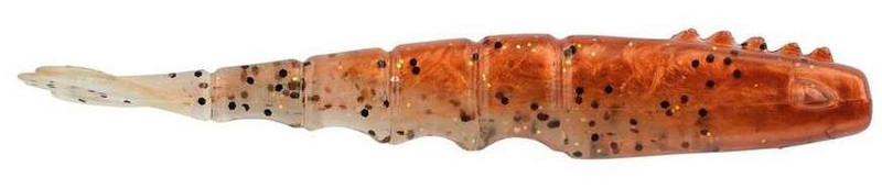 Berkley Powerbait Saltwater Bonga Shrimp 4in - Sangria - TackleDirect