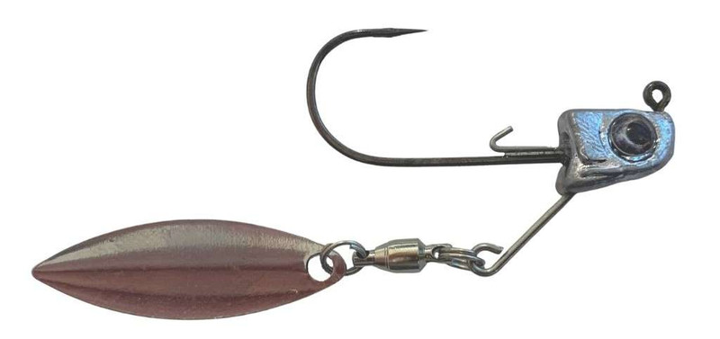 Great Lakes Finesse Sneaky Underspin 3/16oz - OG Silver - TackleDirect