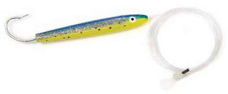 Mark White Lures White with Red Eye Surface Plug