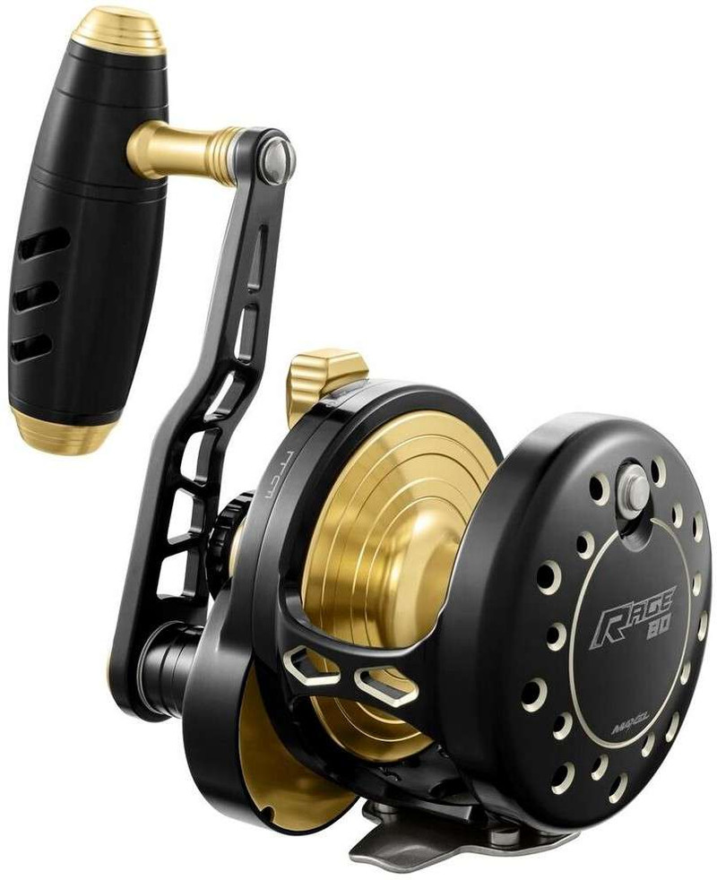 Maxel 60H Rage Pro Lever Drag Conventional Reels - TackleDirect