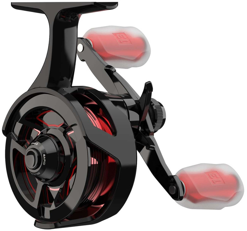 13 Fishing Descent Aluminum Inline Ice Fishing Reel