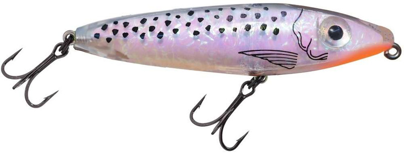 Chartreuse Fluorescent Back & Belly / Silver Bones