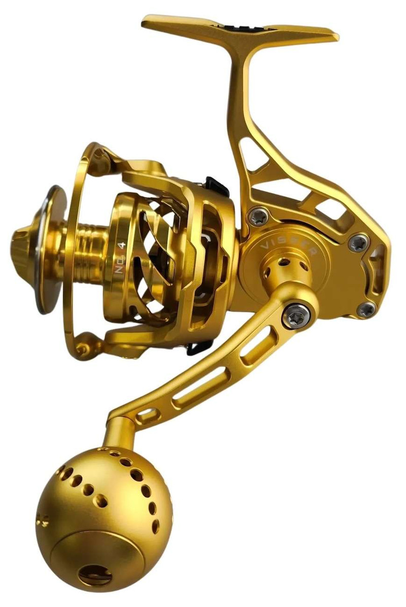 Visser No. Series Spinning Fishing Reels Model: No. 4b