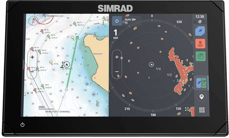 Simrad NSX 3009 9in Combo Chartplotter/Fishfinders - TackleDirect
