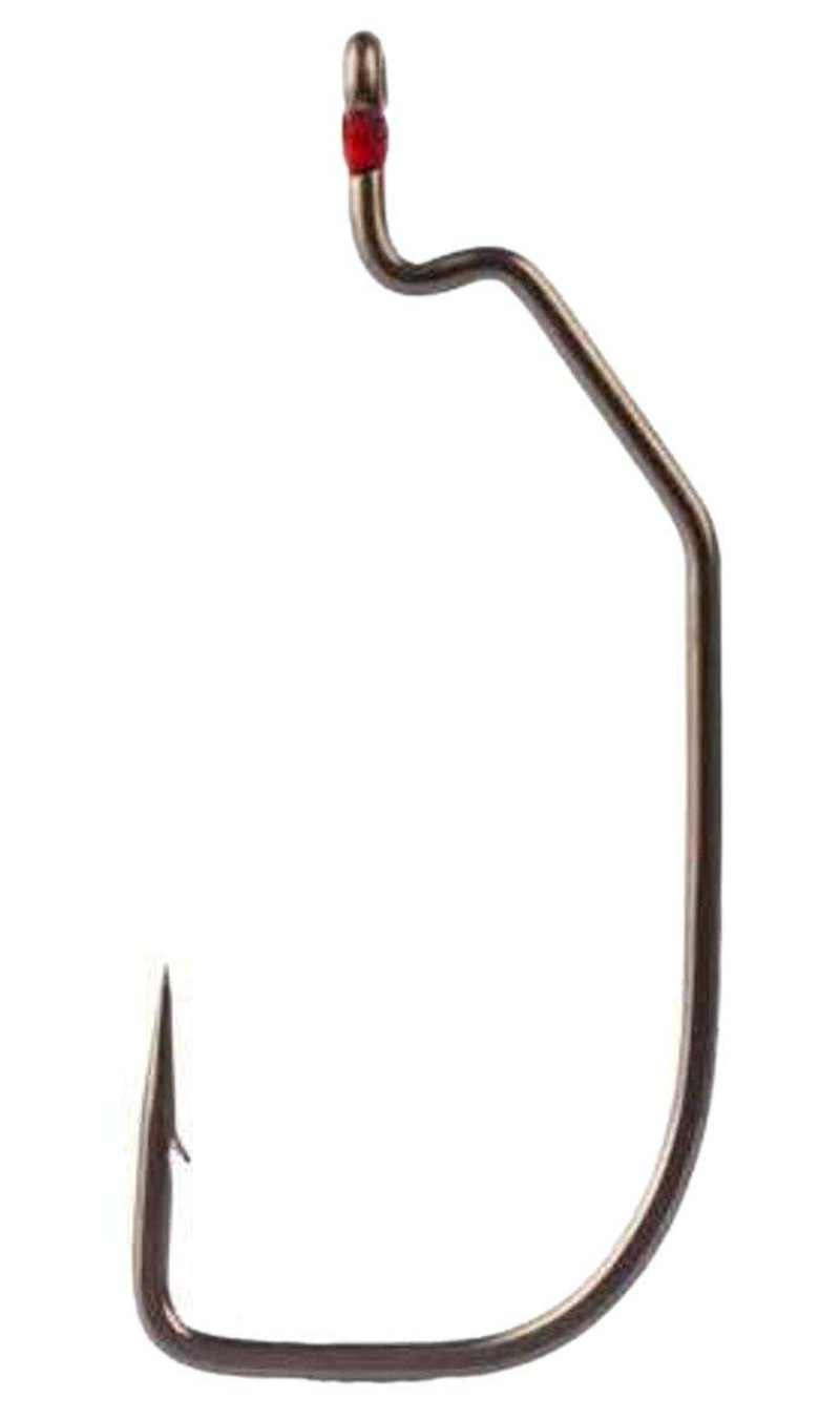 Mustad Assault Wide Gap Hook - 1/0 - 6pk - TackleDirect