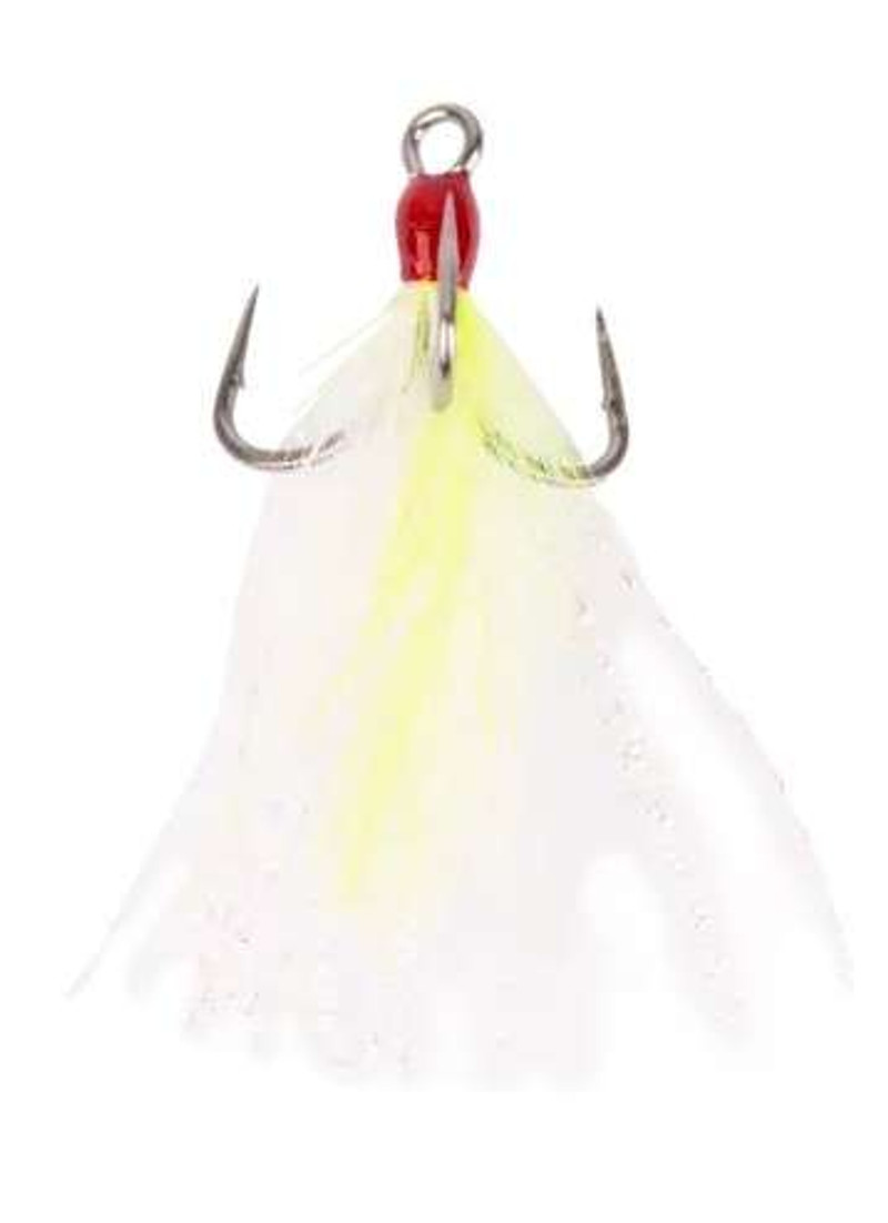 Gamakatsu Black Feathered Treble Hook 2pk - Angler's Headquarters