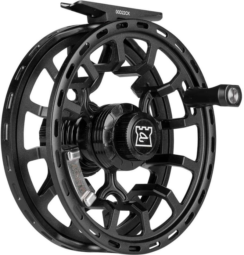 Hardy Fortuna Regent Fly Reel - 8000 - Black - TackleDirect