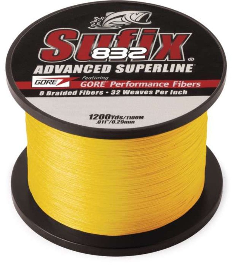 ufix Elite Monofilament Fishing Line Hi-Vis Yellow - TackleDirect