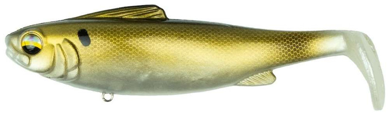 6th Sense Hangover Line Through Swimbait 6.25in MS - Gizz Gold -  TackleDirect