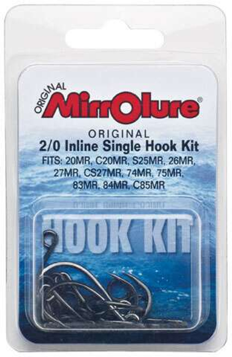 Mirrolure HK2/0 Inline Single Hook Kit 2/0